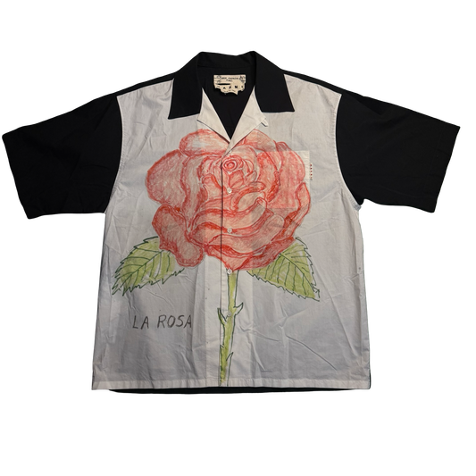 Marni La Rosa Print Poplin Button Up
