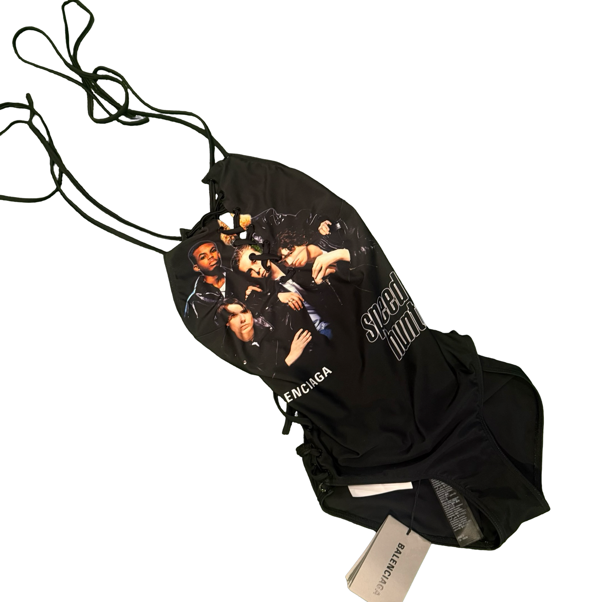 Balenciaga Speed Hunters Halter Swimusuit