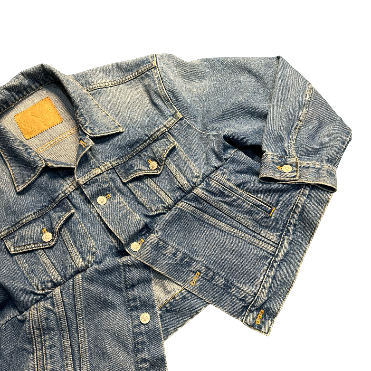 Balenciaga Denim Swing Jacket