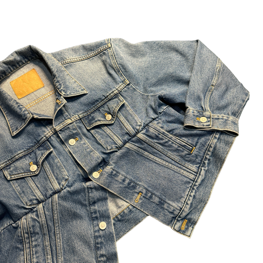 Balenciaga Denim Swing Jacket