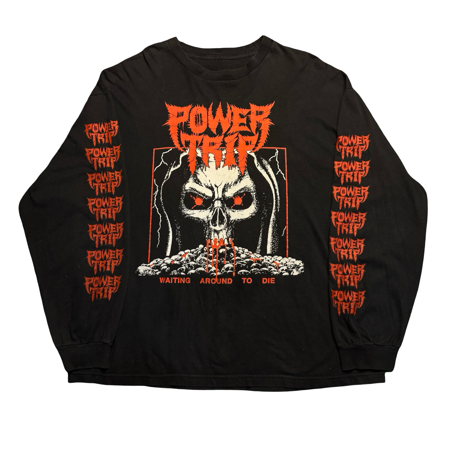 Power Trip “Waiting Around to Die” Long Sleeve