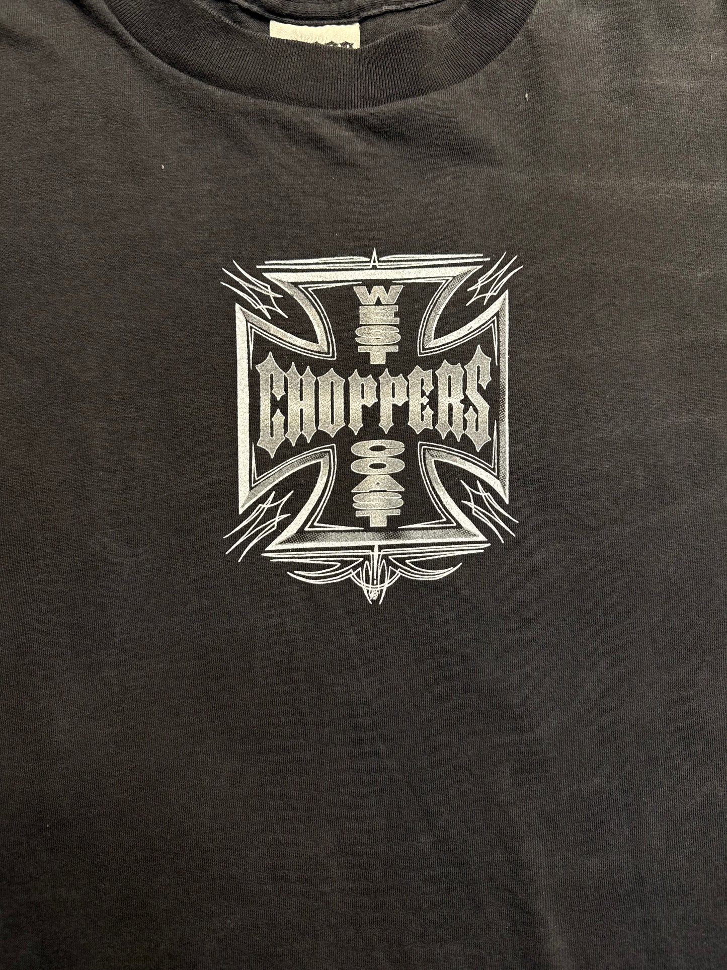 Vintage West Coast Choppers Metallic Logo Long Sleeve