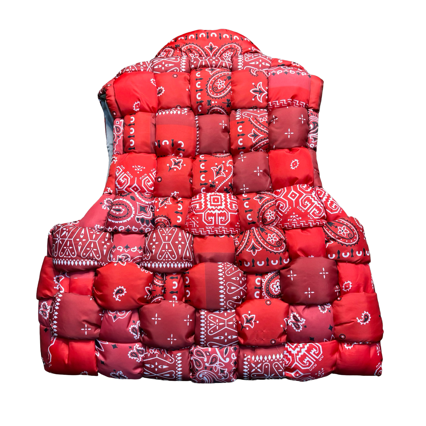 Kapital Red Bandana Keel Vest