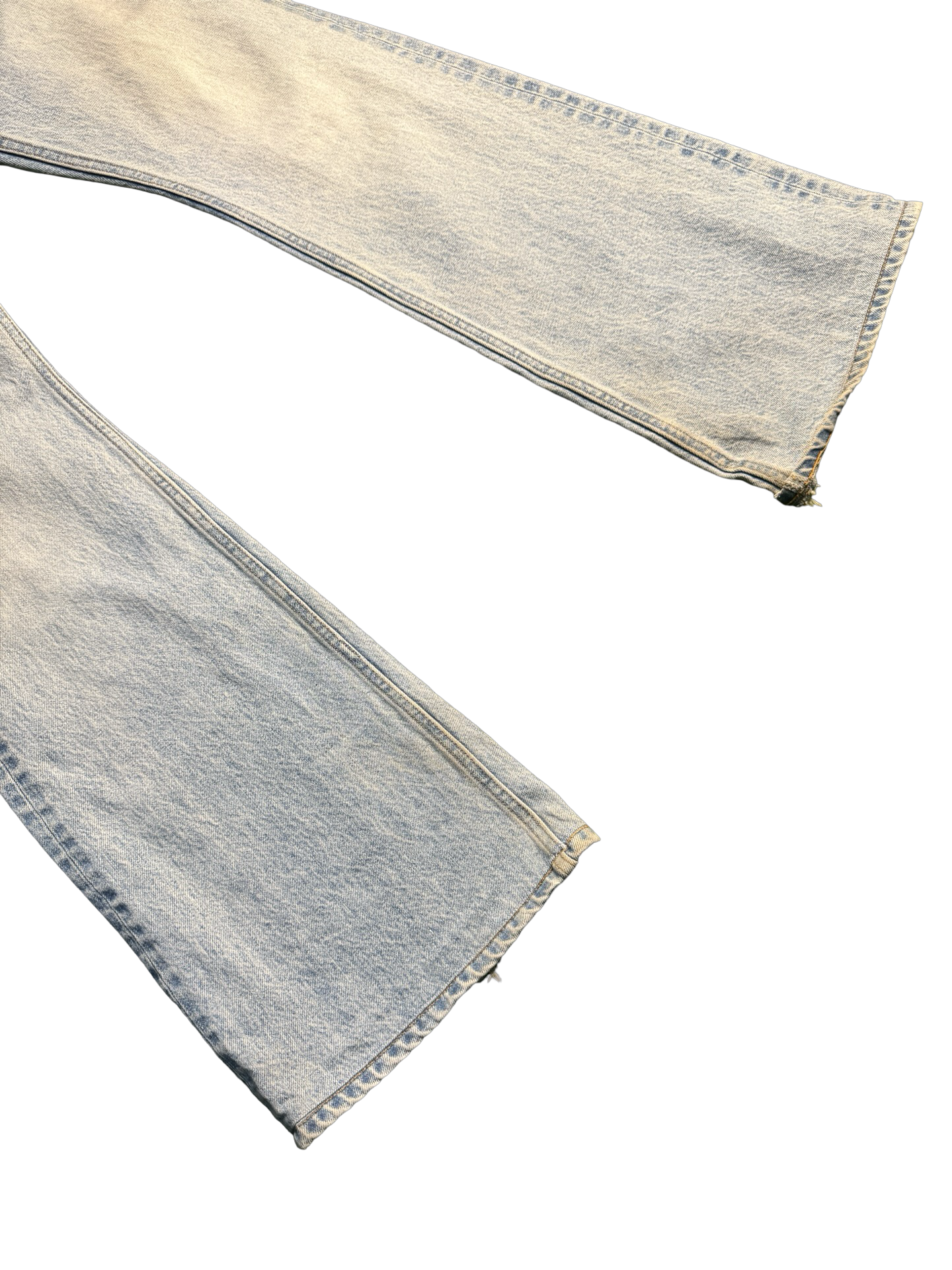 Balenciaga Light Washed Flared Denim