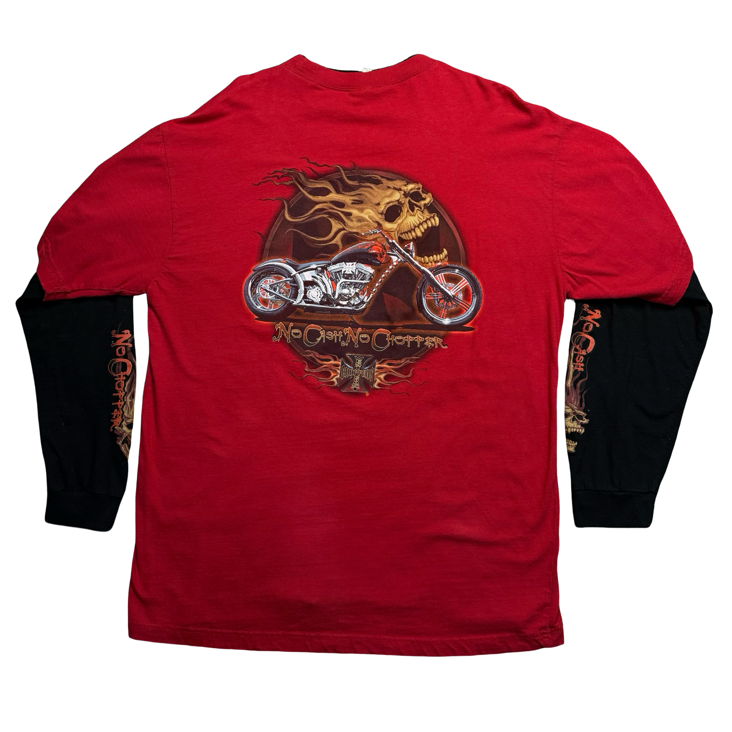 Vintage West Coast Choppers "No Cash No Chopper"