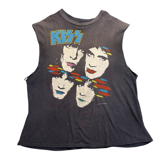 Vintage KISS Asylum World Tour 1985 Cut Off