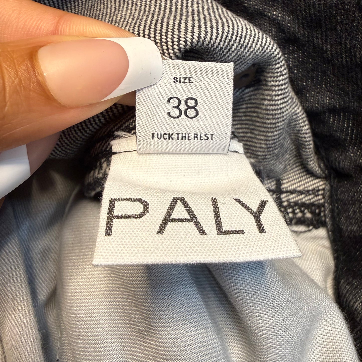 Paly Hollywood Busted Double Knee Jeans