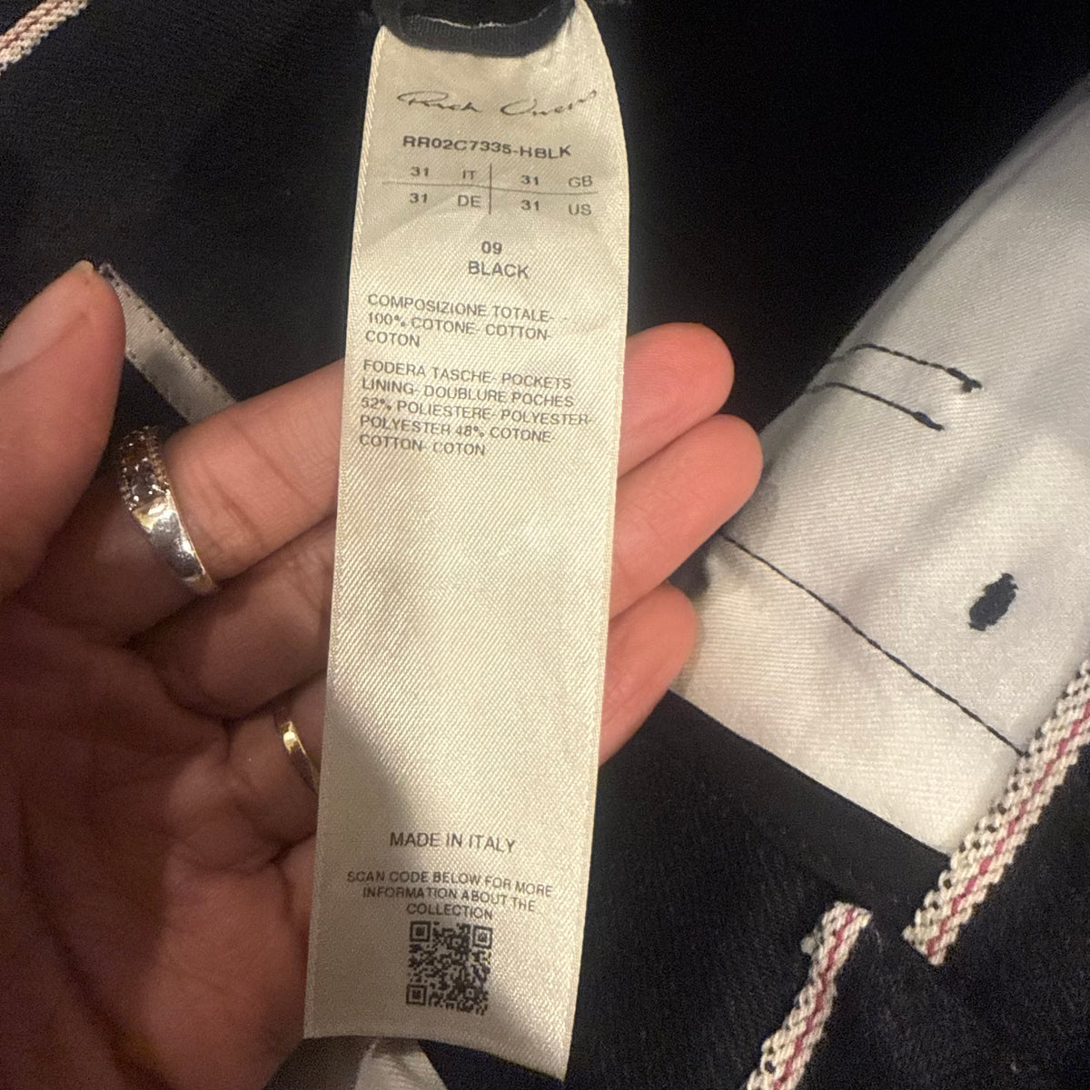Rick Owens Bolan Bootcut Pants