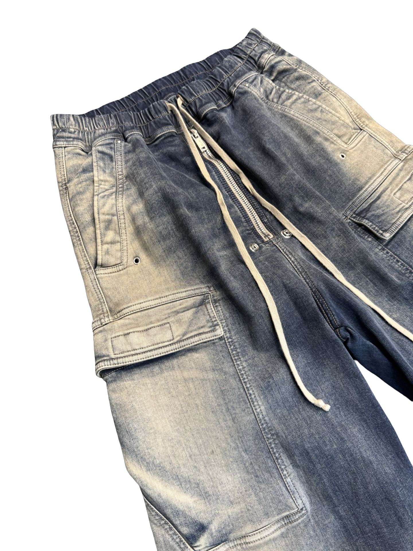 Rick Owens Double Cargo Jumbo Bela Pants