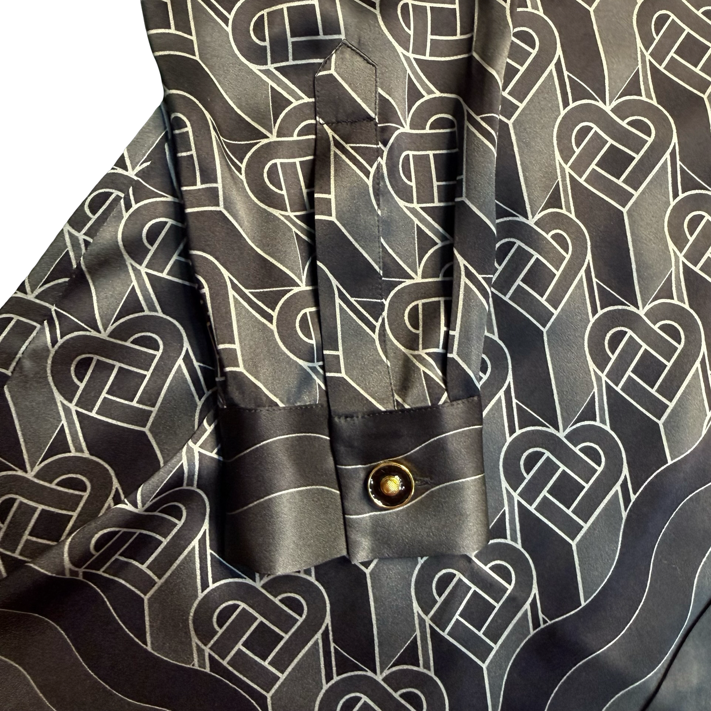 Casablanca Monogram Silk Shirt