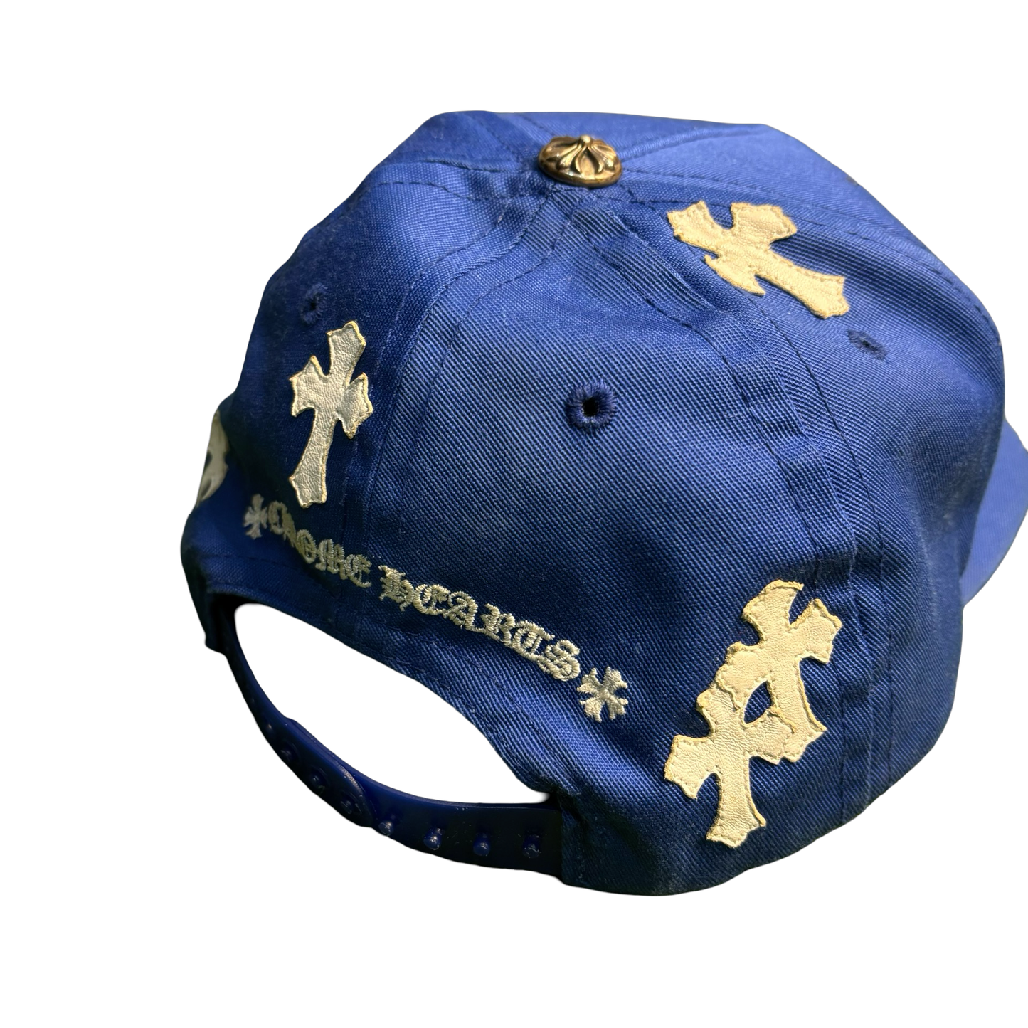 Chrome Hearts Blue Multicross Trucker Hat