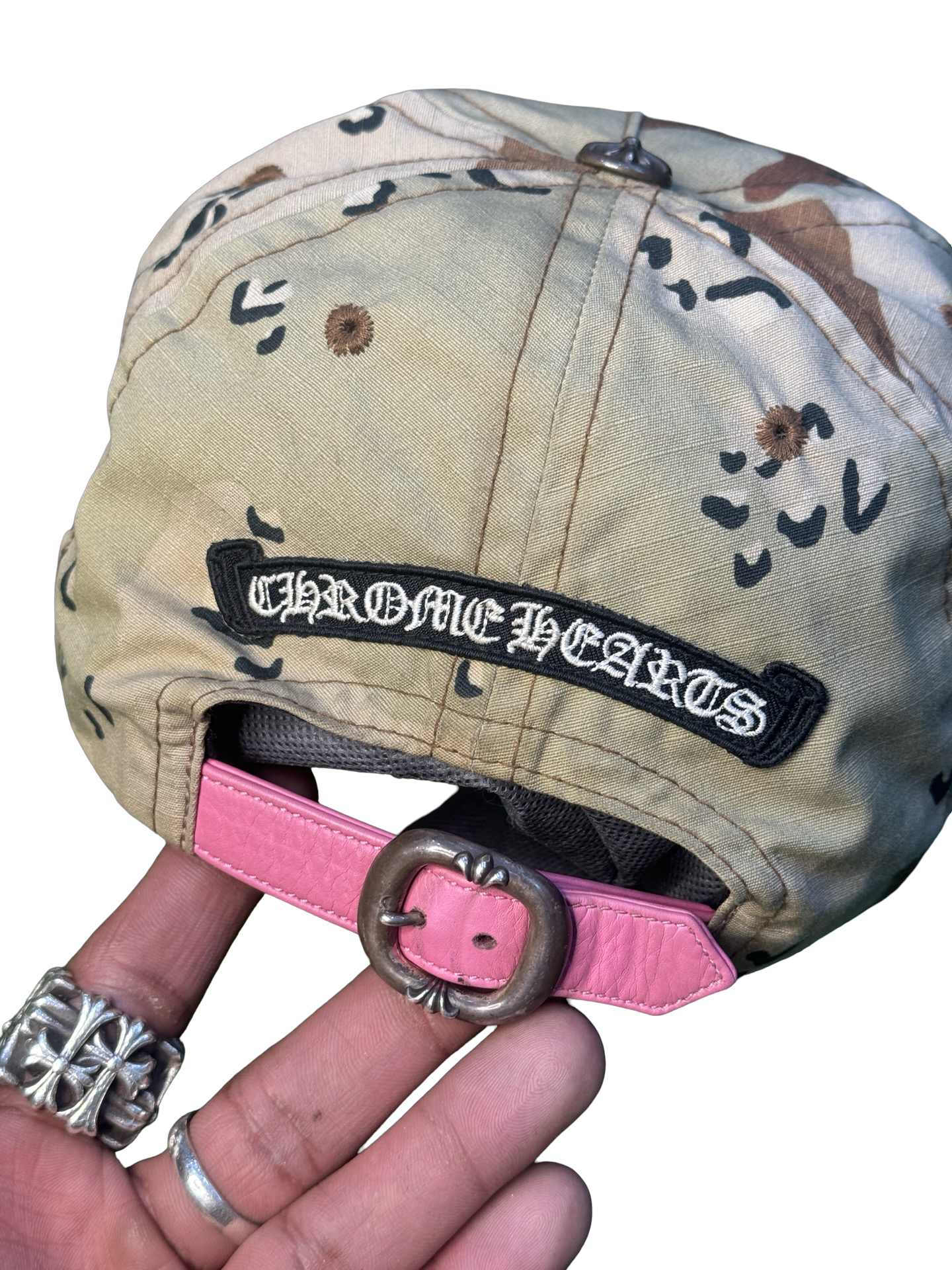 Chrome Hearts x Matty Boy Camo Sex Records Hat