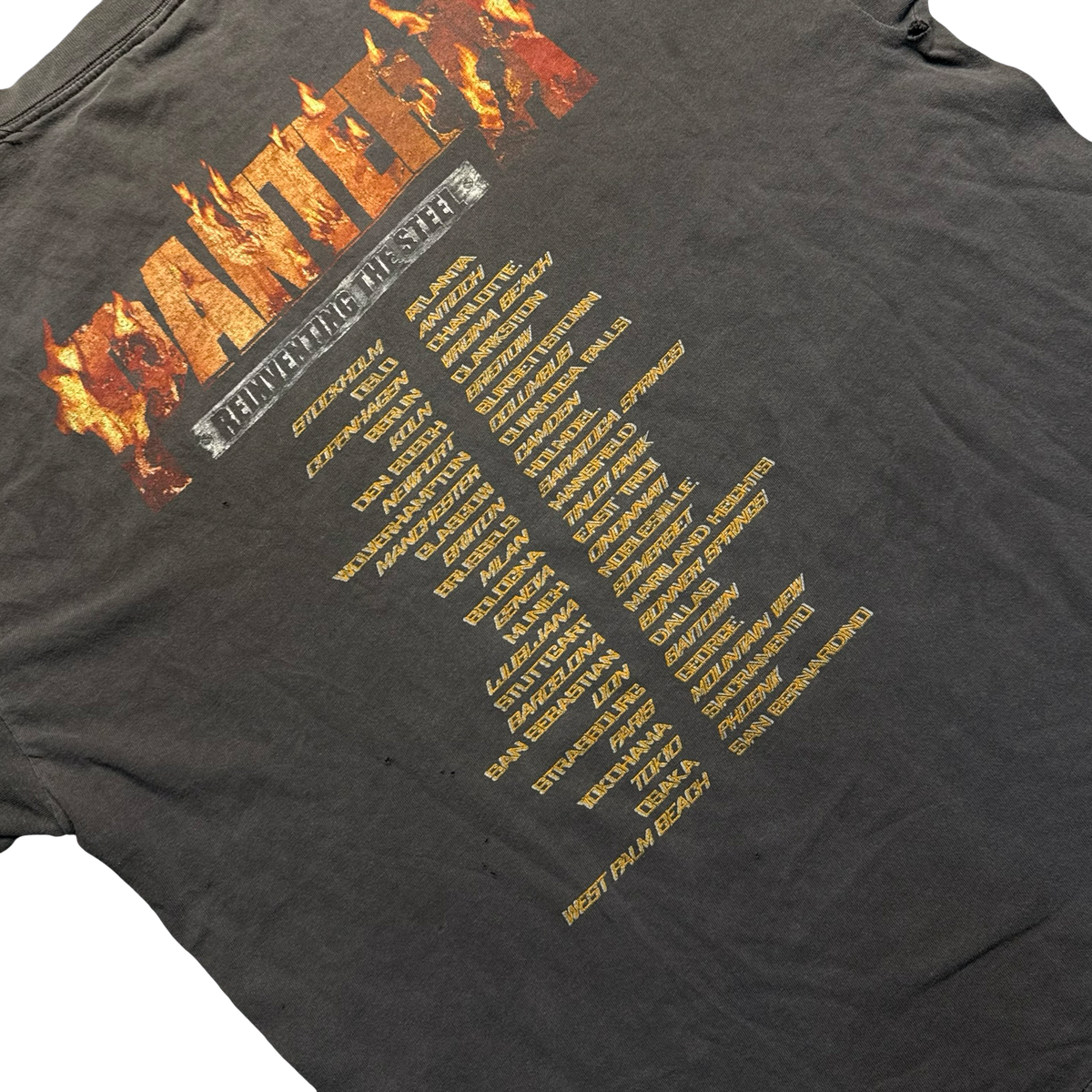 Vintage Pantera "Reinventing the Steel" Tour Tee