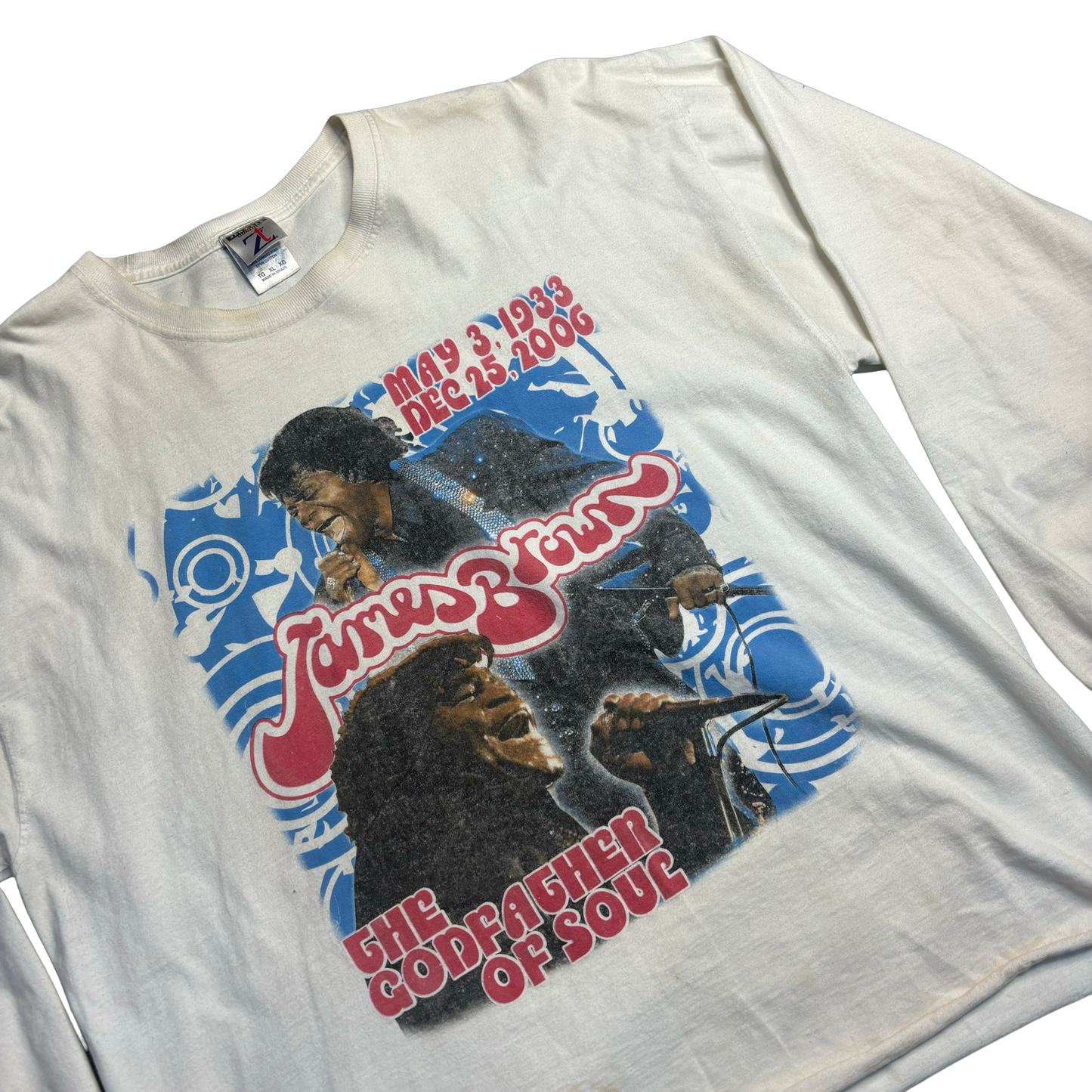 Vintage James Brown Memorial Long Sleeve Shirt