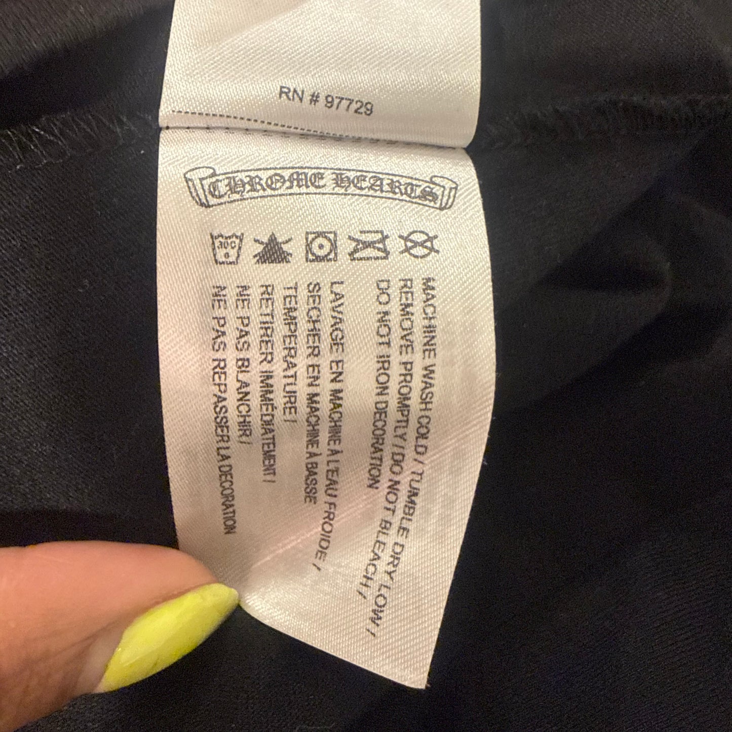 Chrome Hearts Staff Long Sleeve