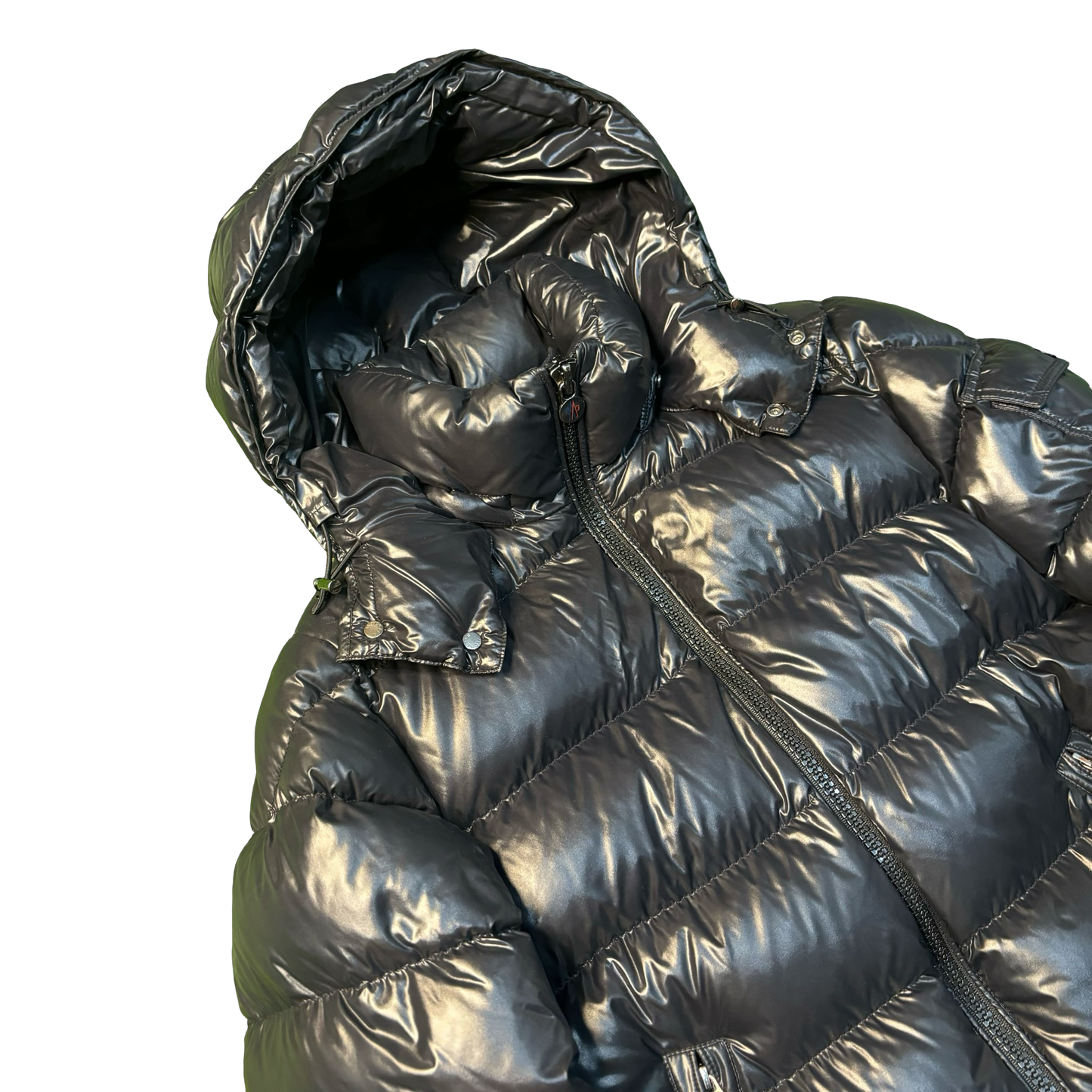 Moncler Black Puffer Coat