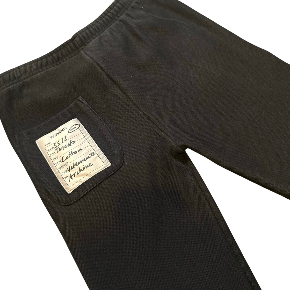 Vetements SS18 Jogger Sweatpants