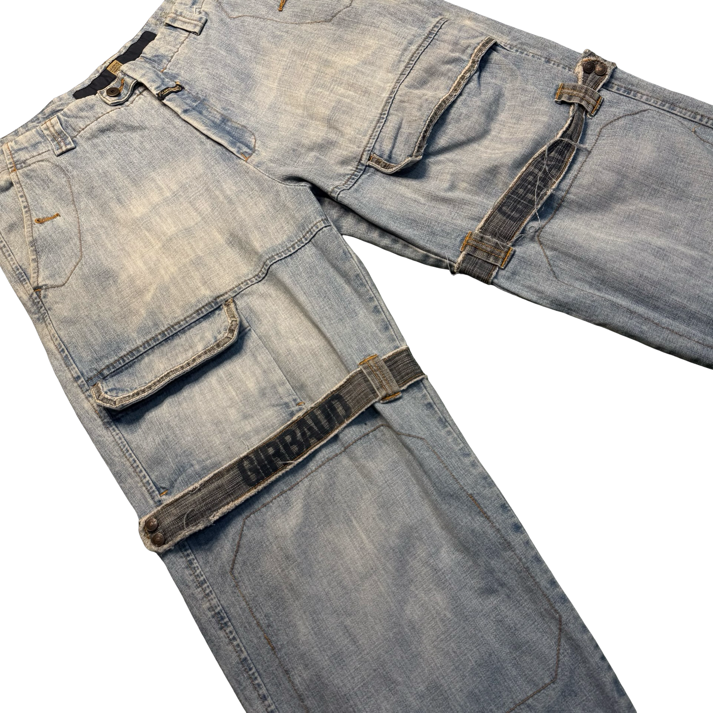Vintage Marithé + François Girbaud Cargo Jeans