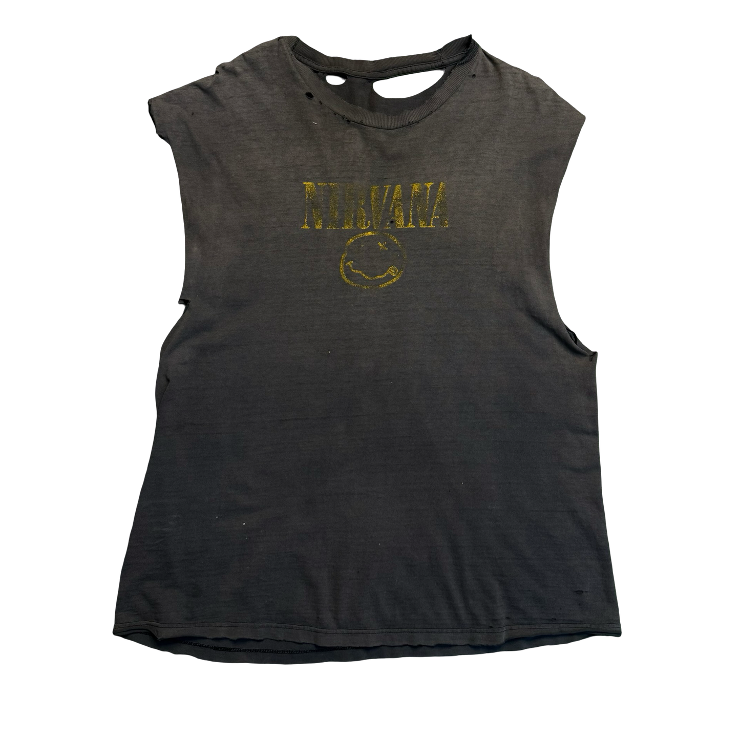 Vintage Nirvana Cut Off Tee