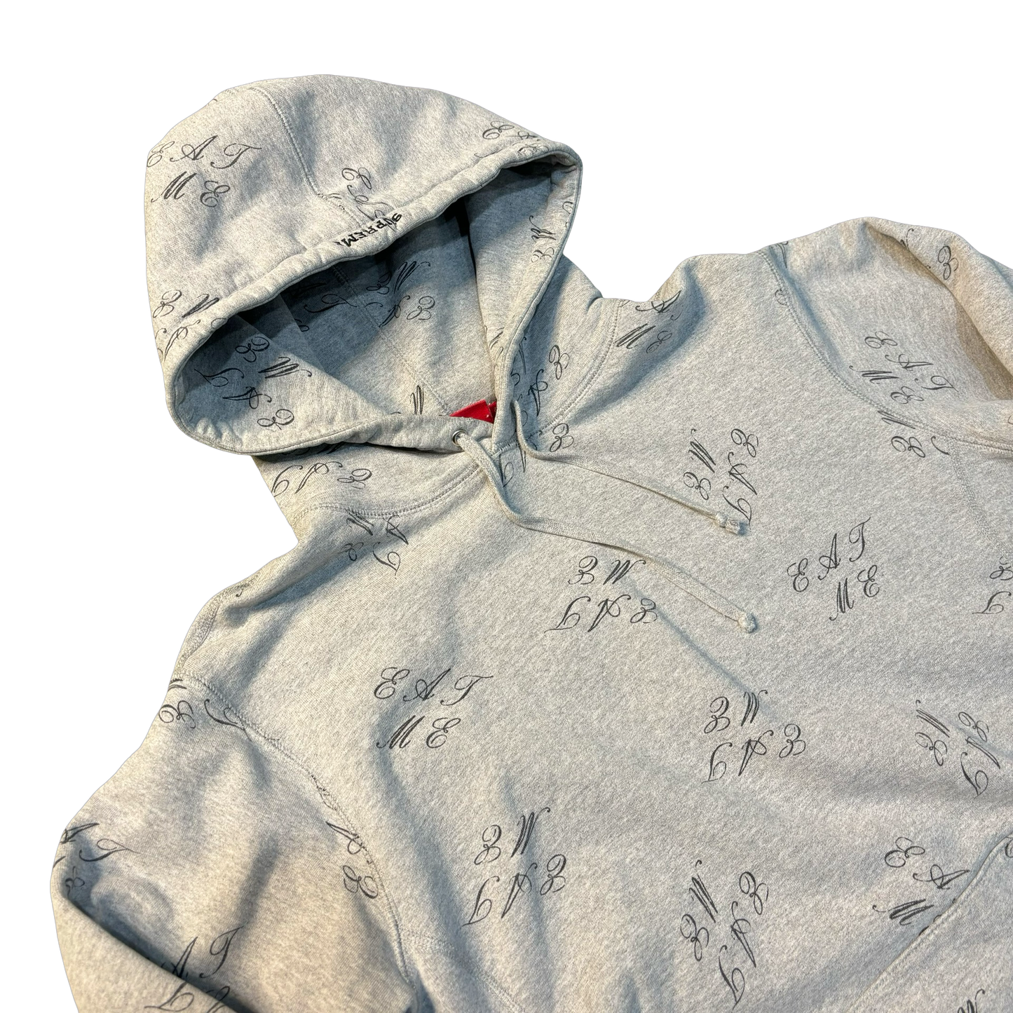 Supreme “Eat Me” Grey Hoodie