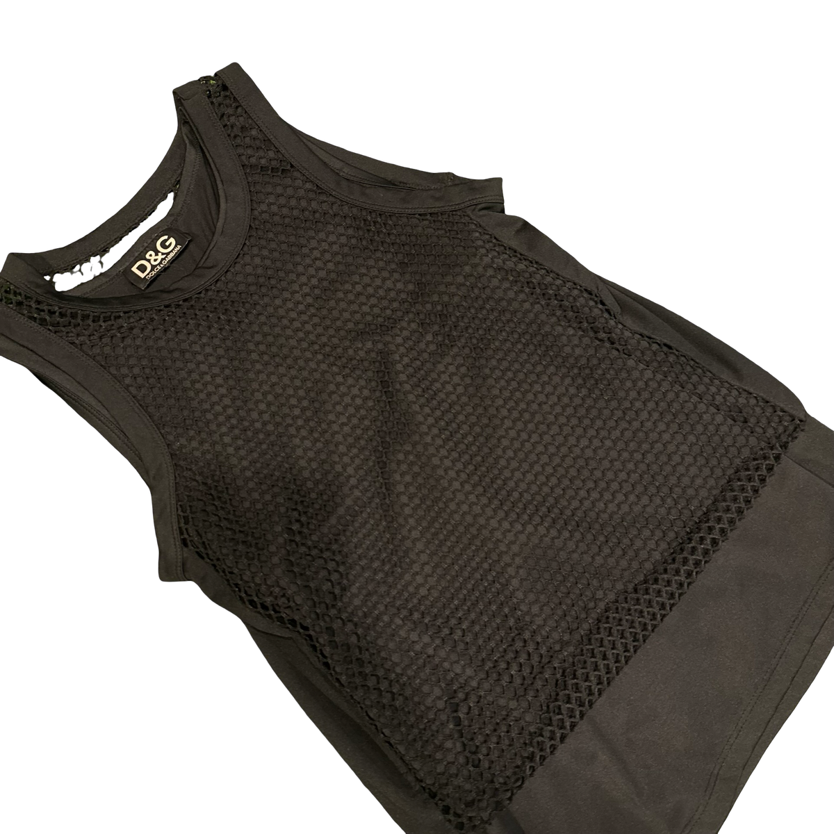 Vintage Dolce & Gabbana Fishnet Tank