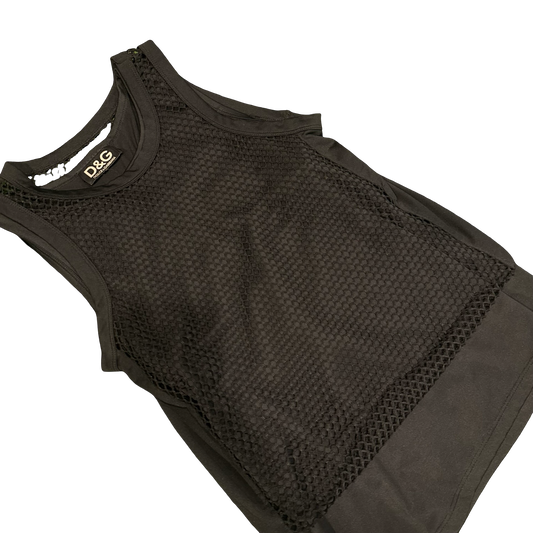 Vintage Dolce & Gabbana Fishnet Tank