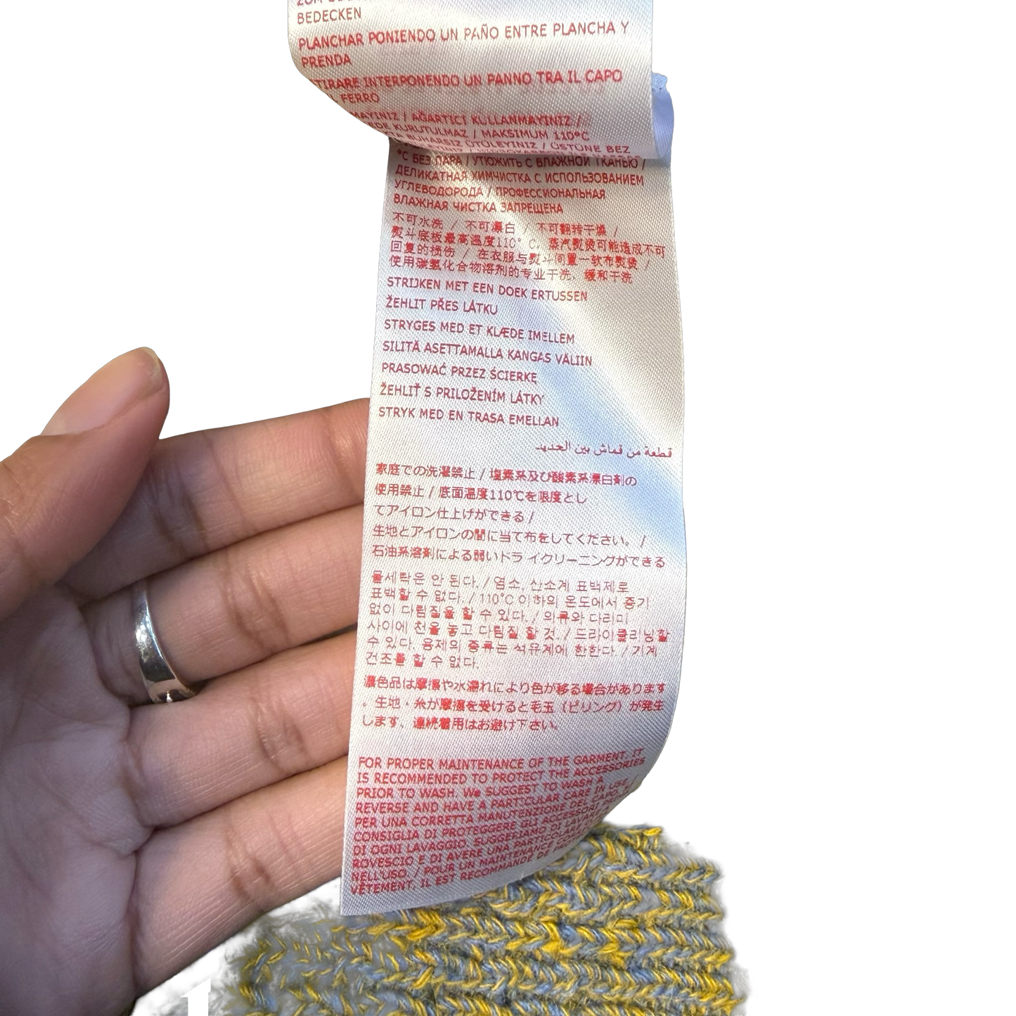 Marni Knitted V-Neck Sweater