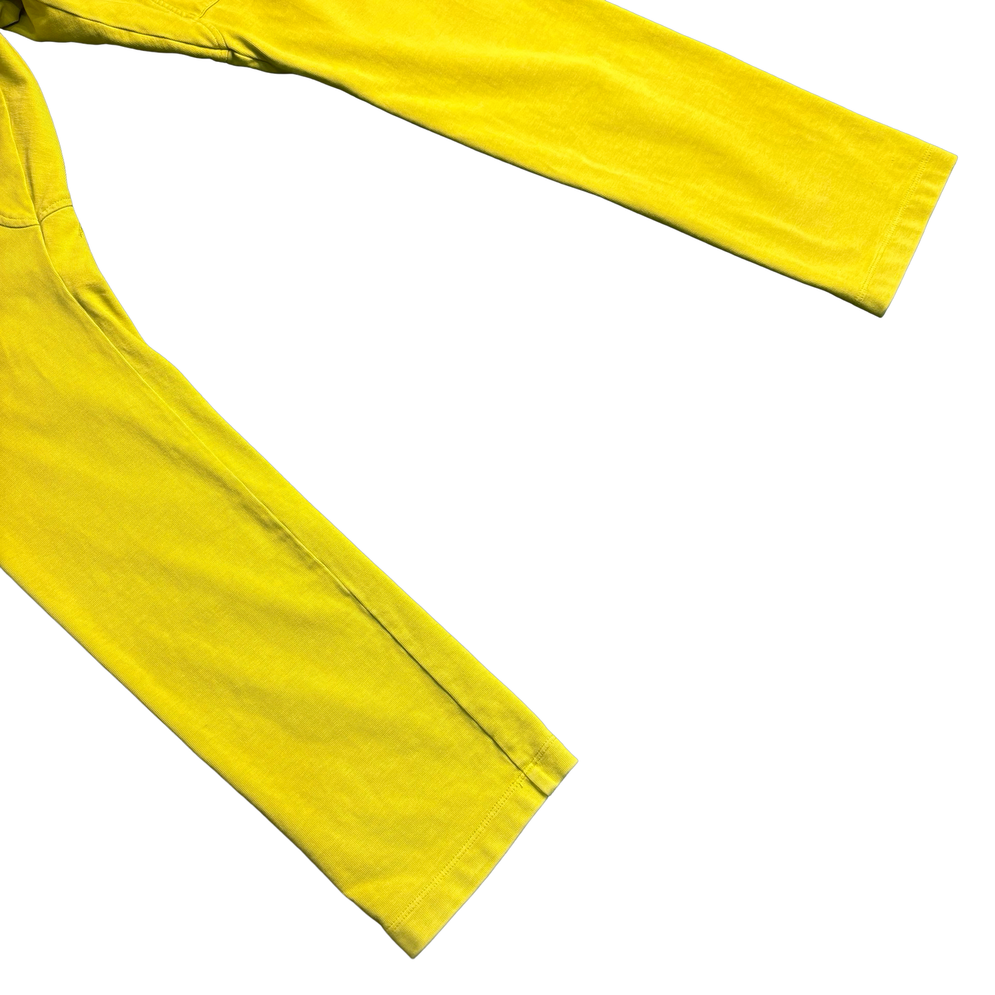 Rick Owens Yellow Creatch Cargo Sweatpants