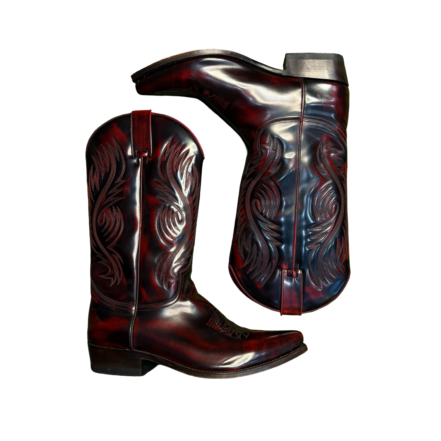 Western Leather Boots