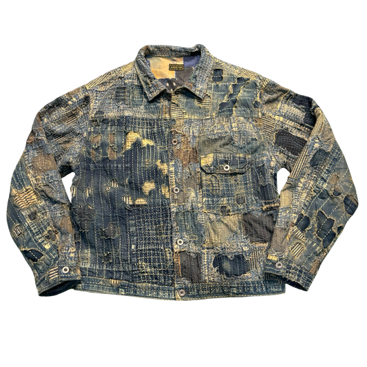 Kapital Distressed Boro Denim Jacket