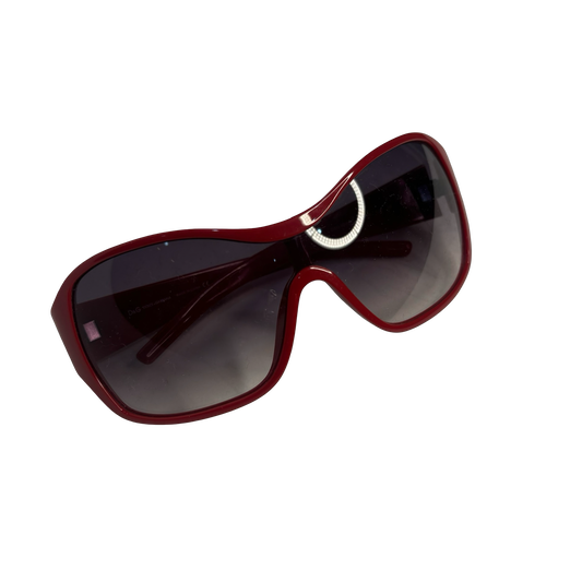 Vintage Dolce & Gabbana Shield Sunglasses