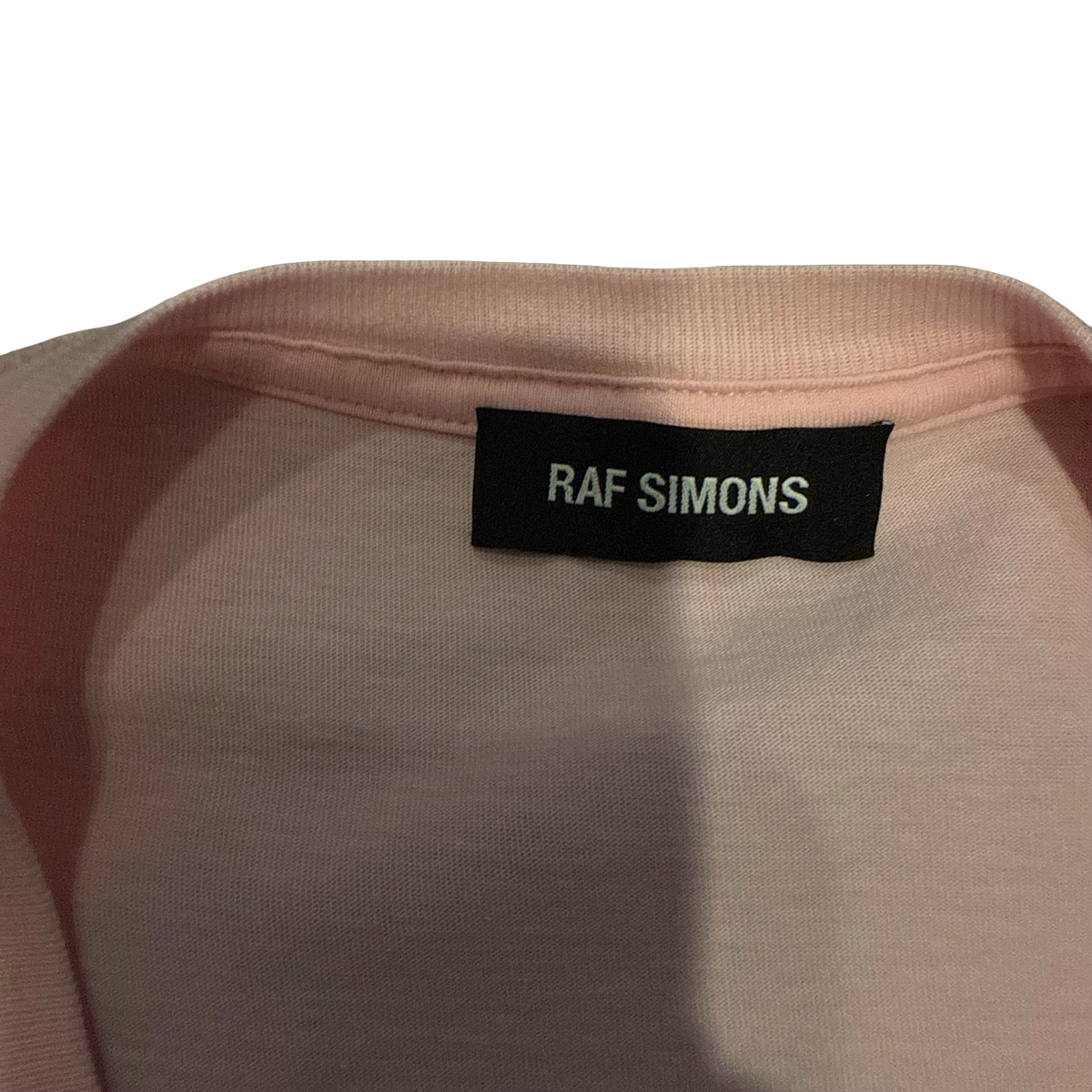 Raf Simons Spring/Summer 2019 Open Sided Tee