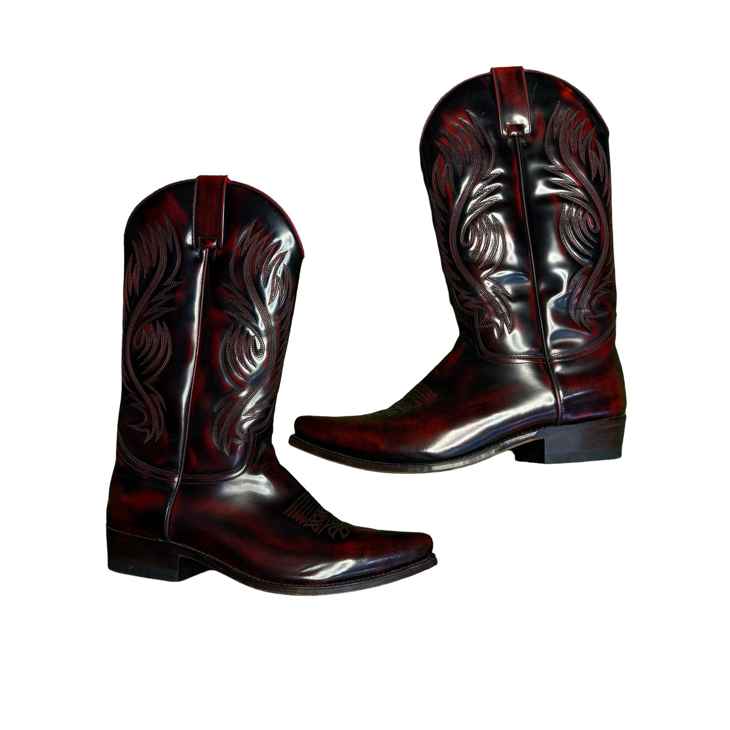 Western Leather Boots
