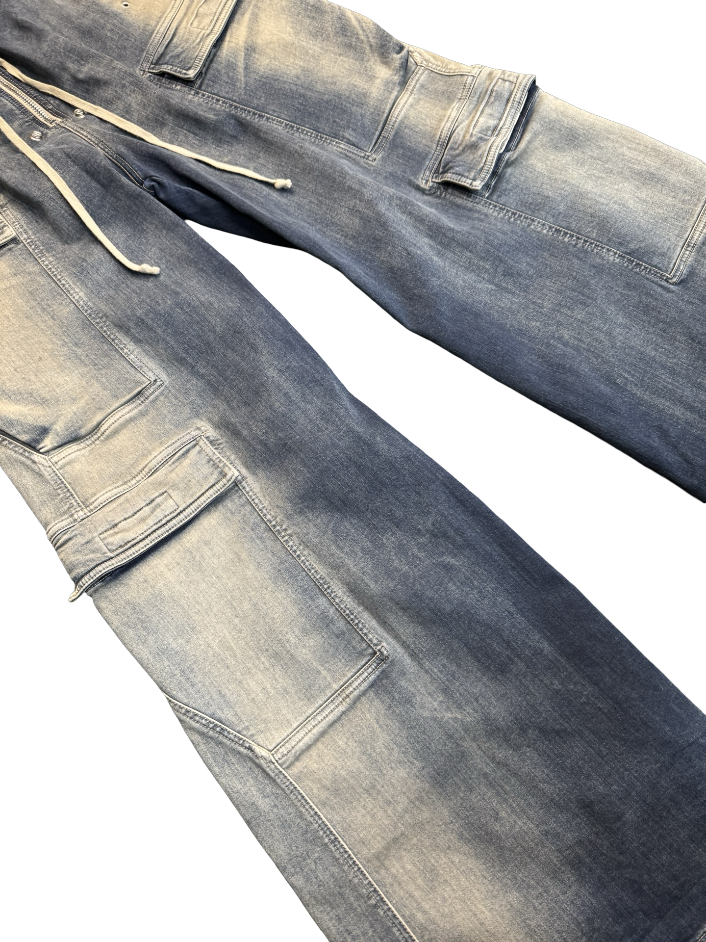 Rick Owens Double Cargo Jumbo Bela Pants