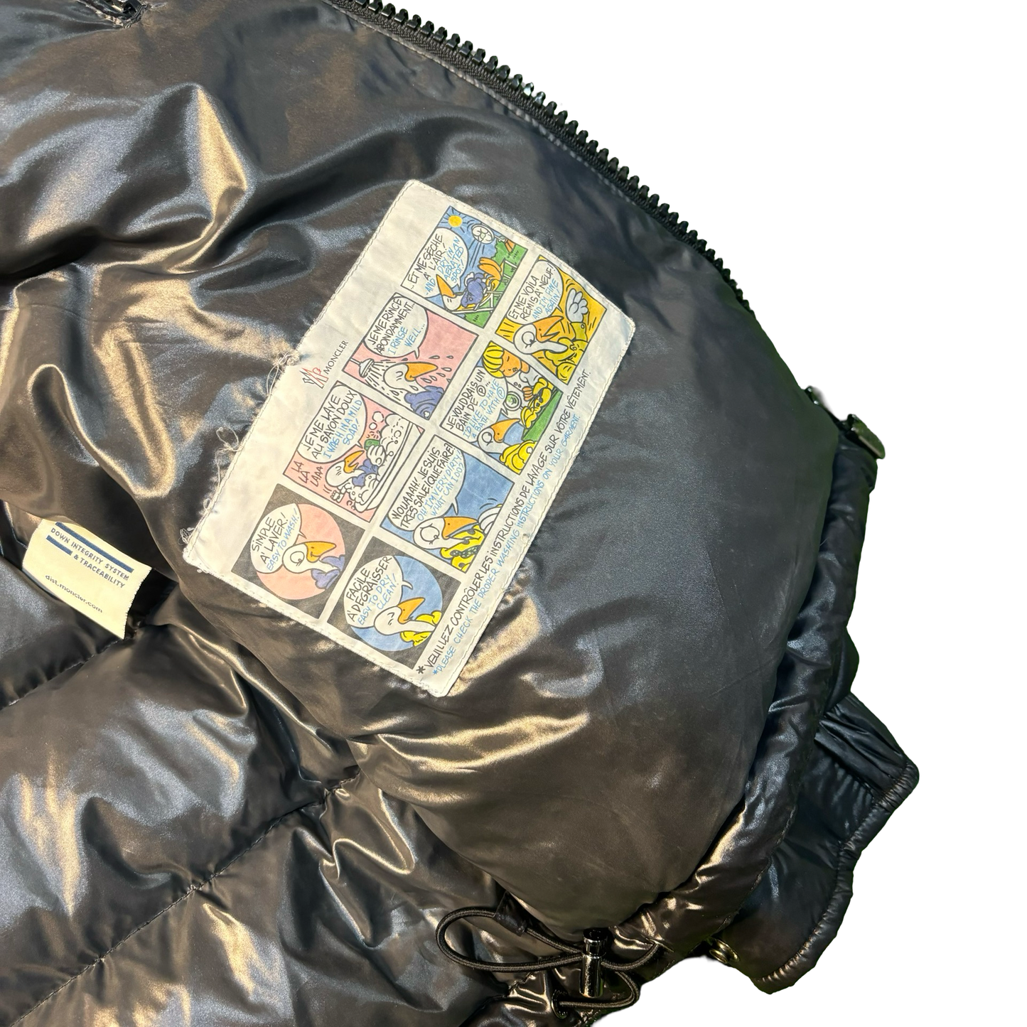 Moncler Black Puffer Coat