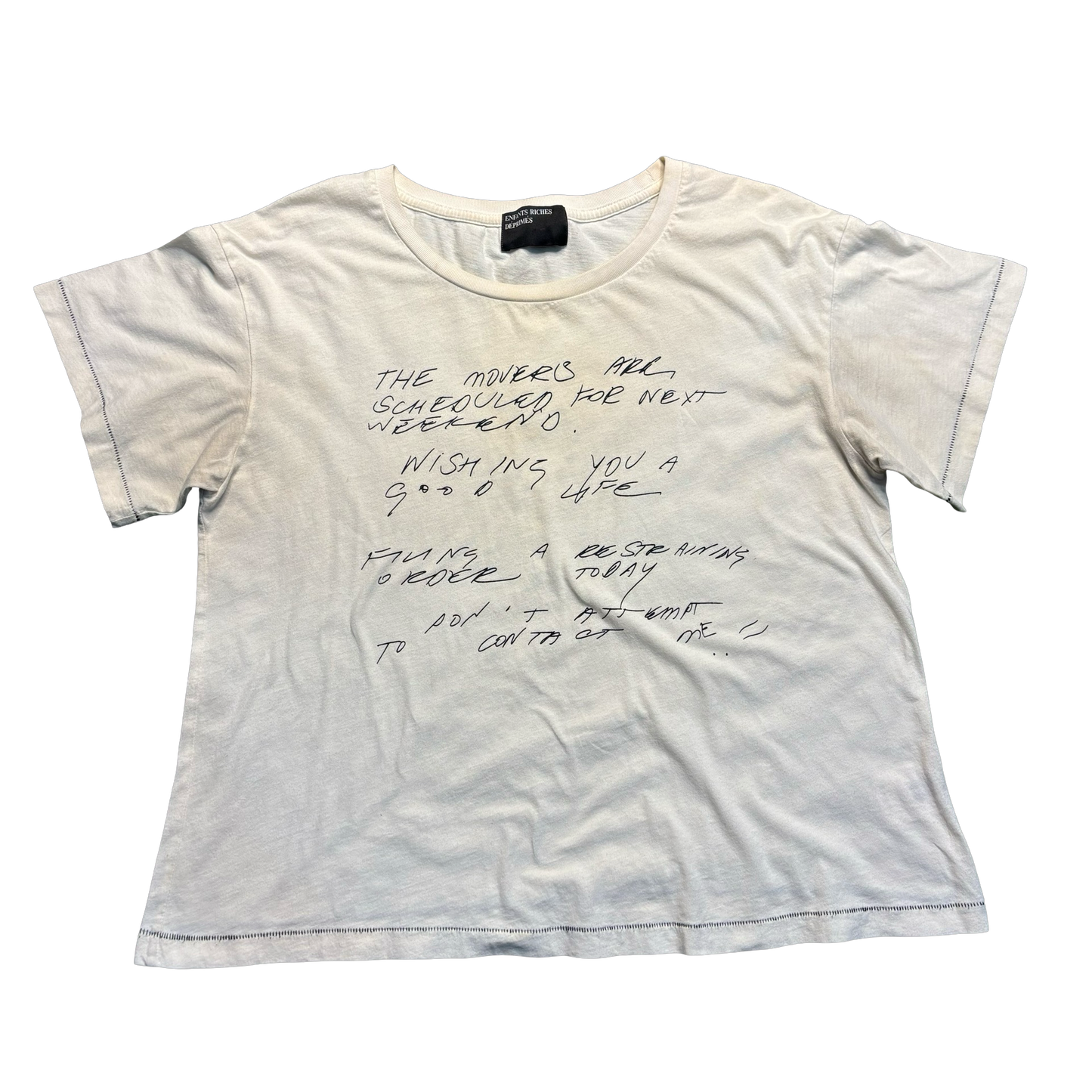 Enfants Riches Deprimes “Poem” Shirt