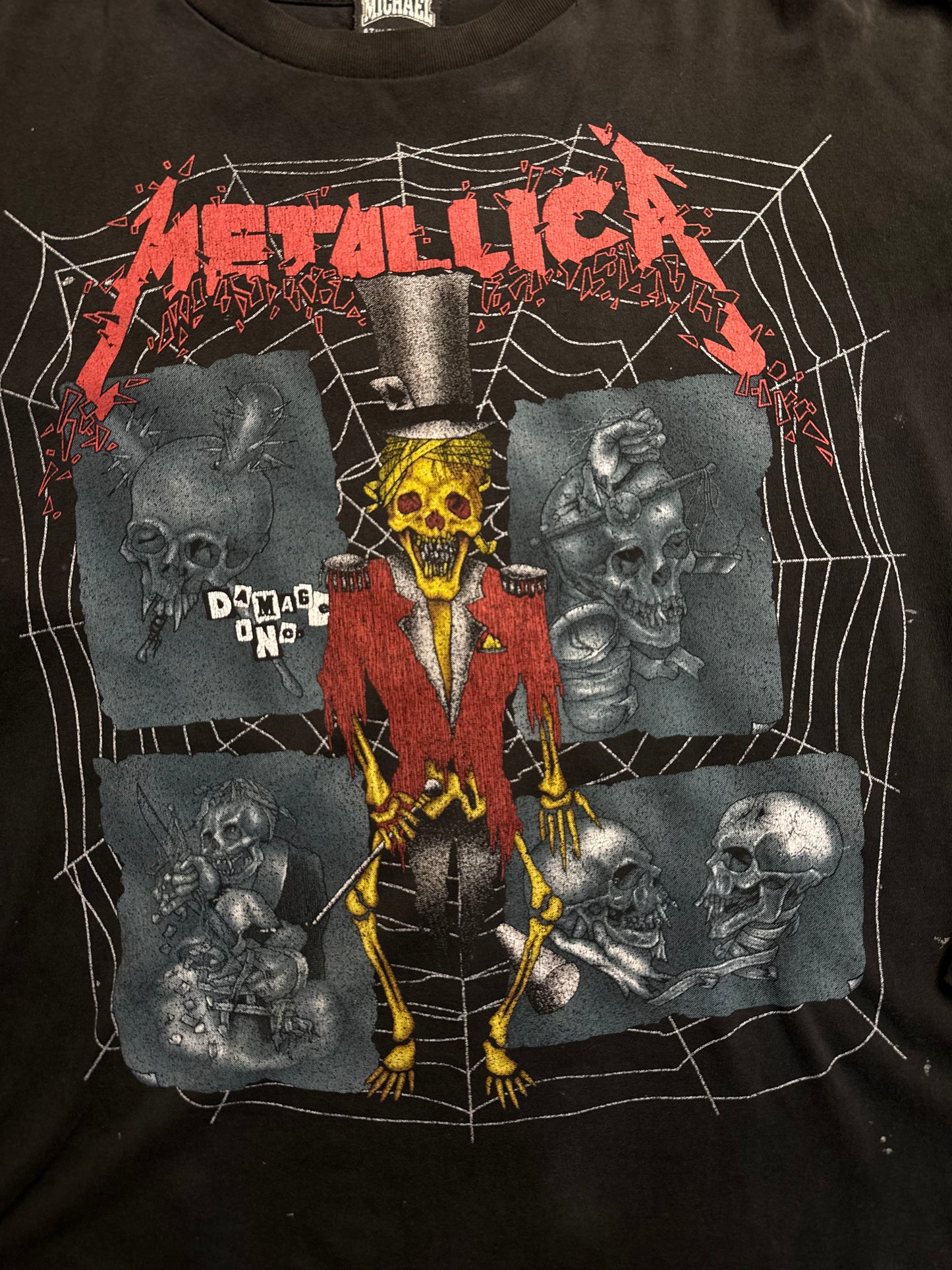 Vintage 1990s Metallica "Damage Inc" Longsleeve