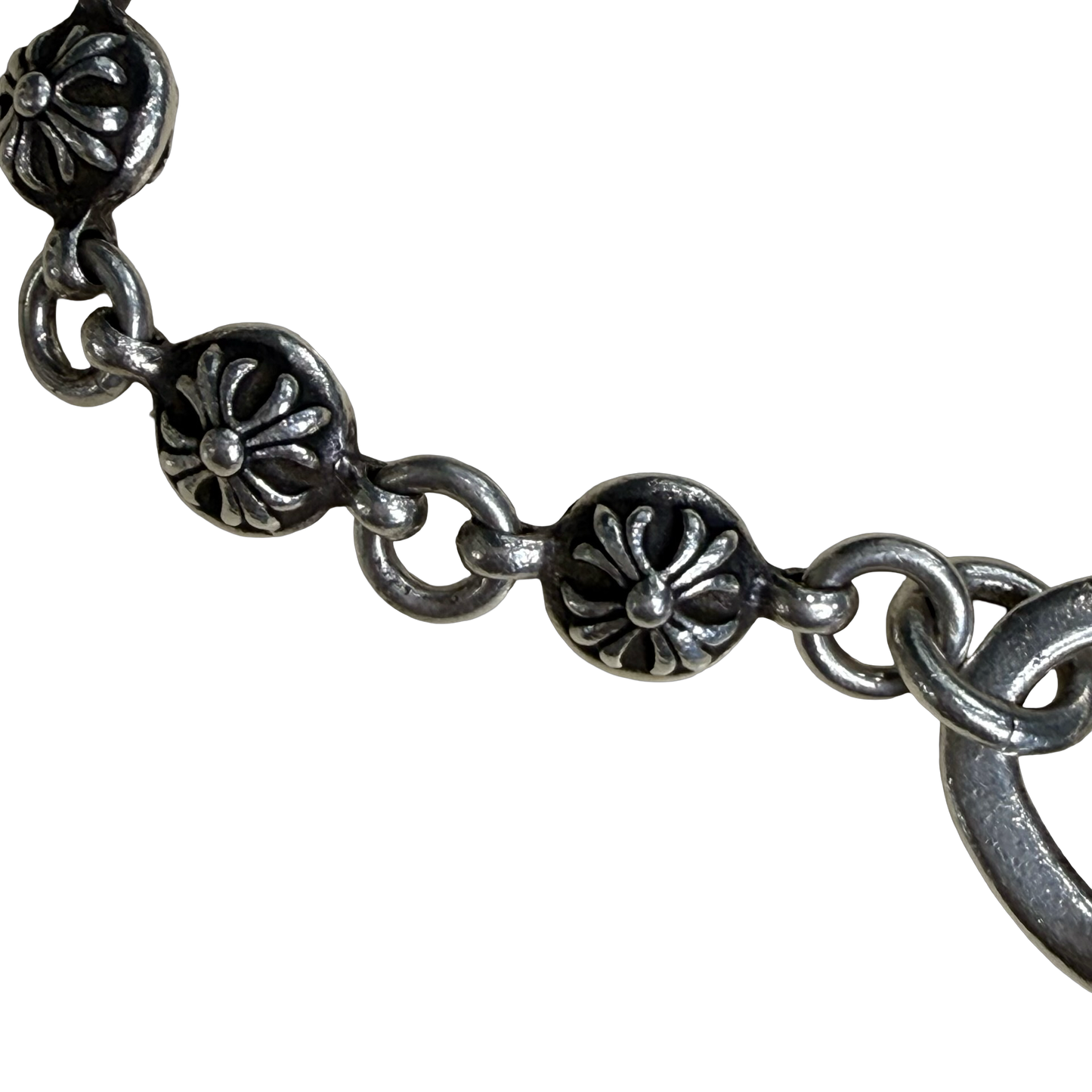 Chrome Hearts Cross Ball Keychain