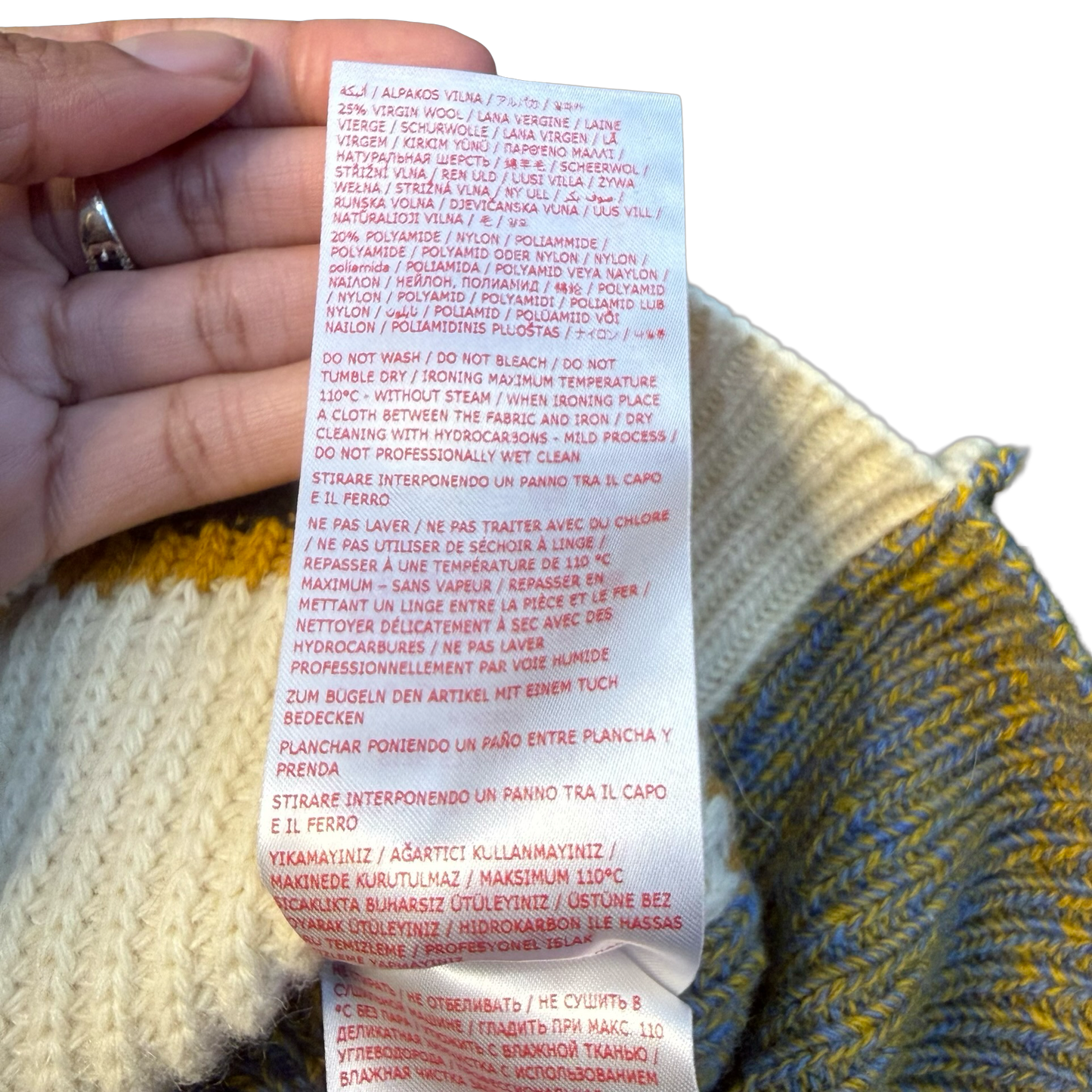 Marni Knitted V-Neck Sweater