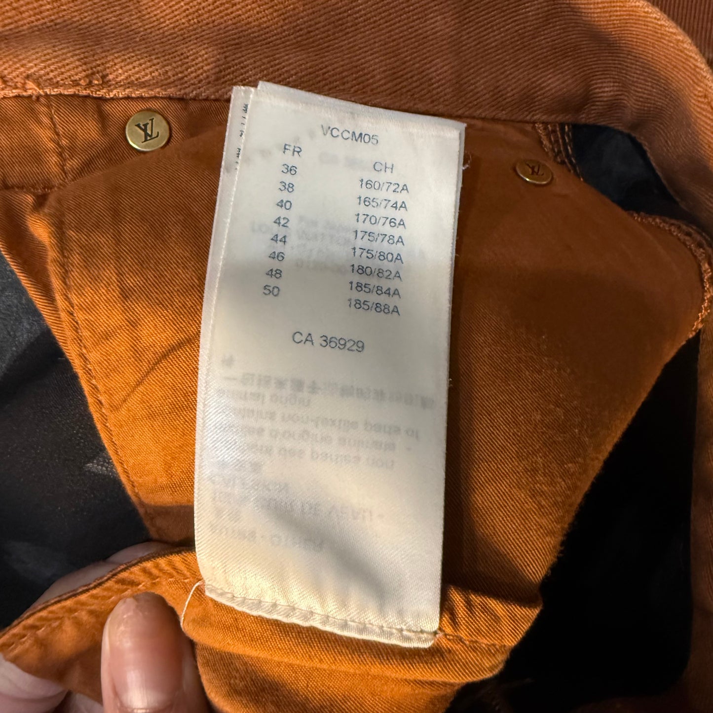 Louis Vuitton Monogram Carpenter Pants