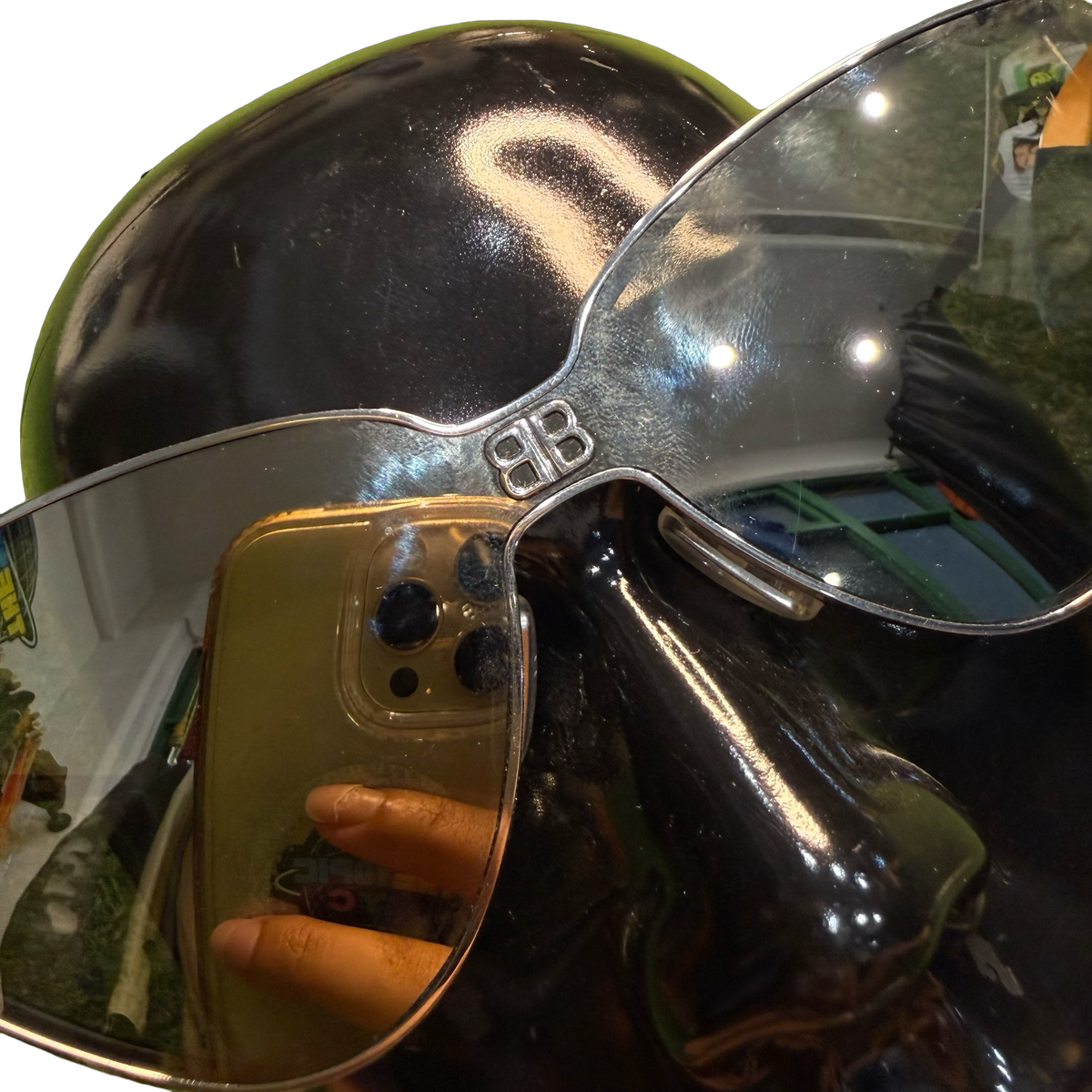 Balenciaga Shield Sunglasses