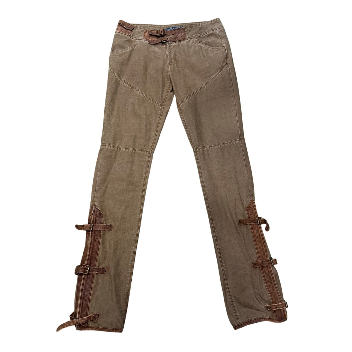 Vintage Ralph Lauren Buckle-Trim Pants