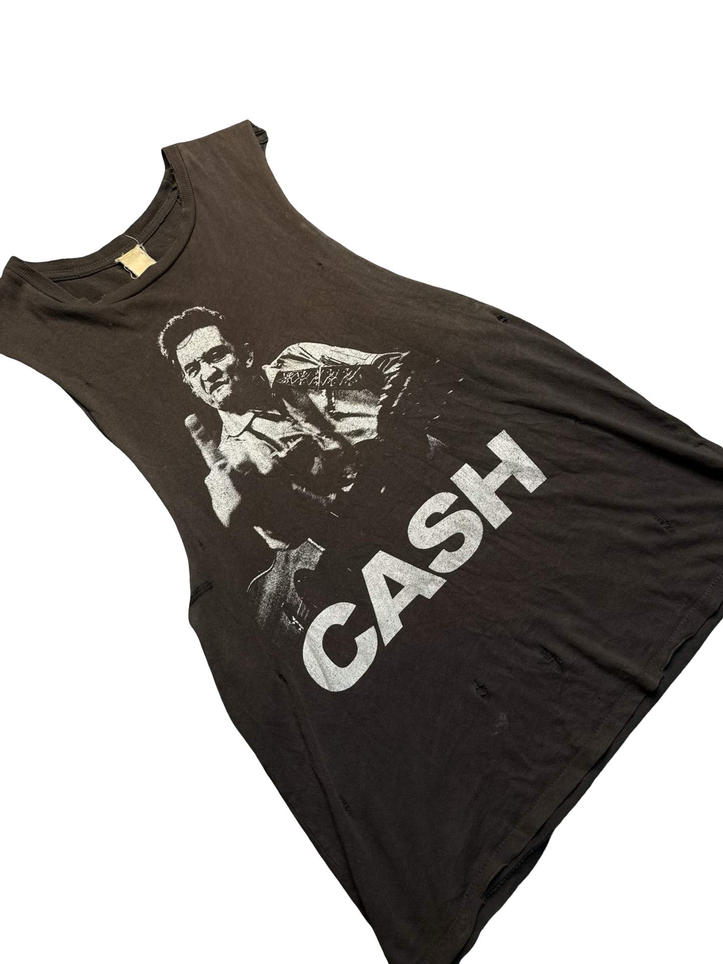 Vintage Johnny Cash “Cash” Cut Off Tee