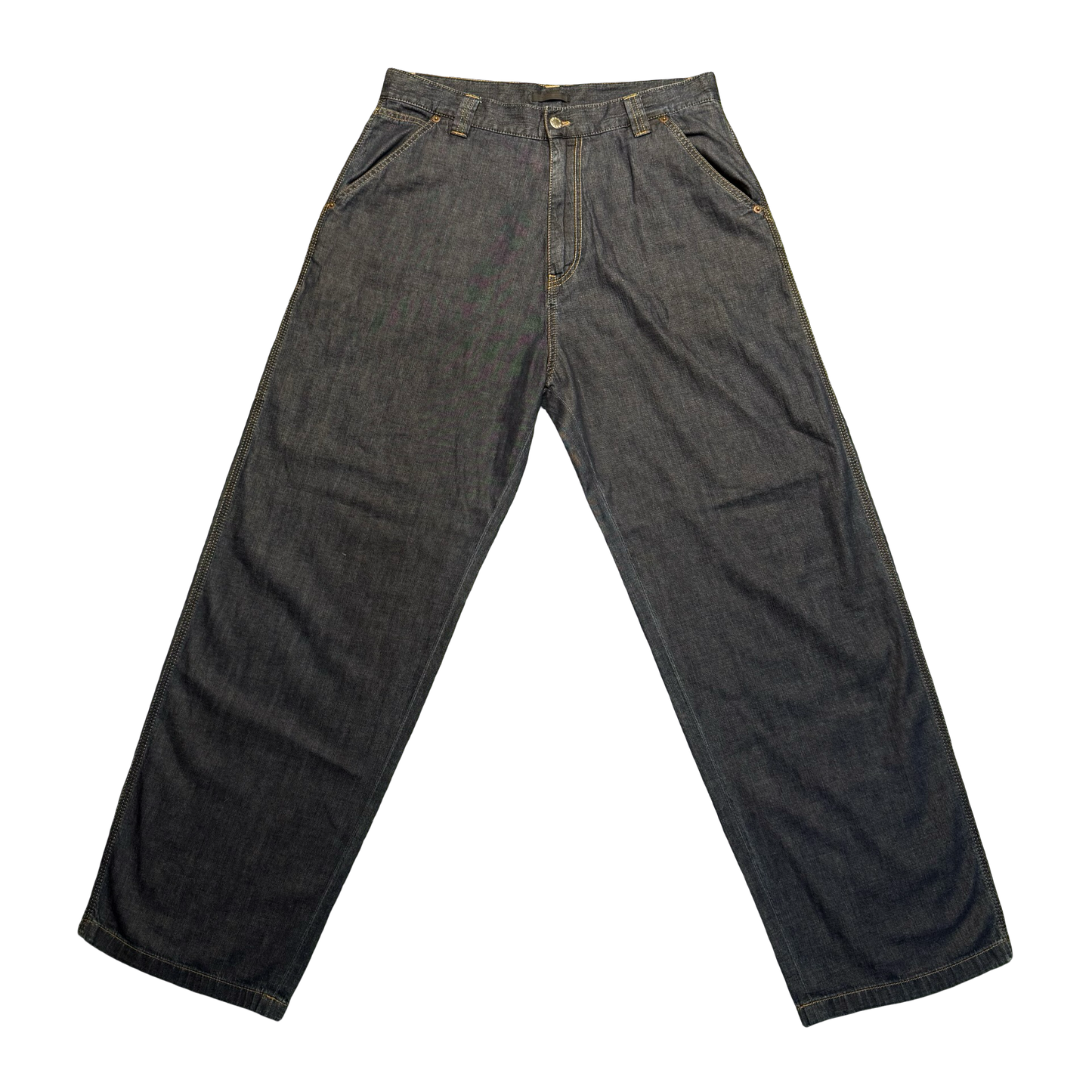 Prada Wide Leg Carpenter Denim