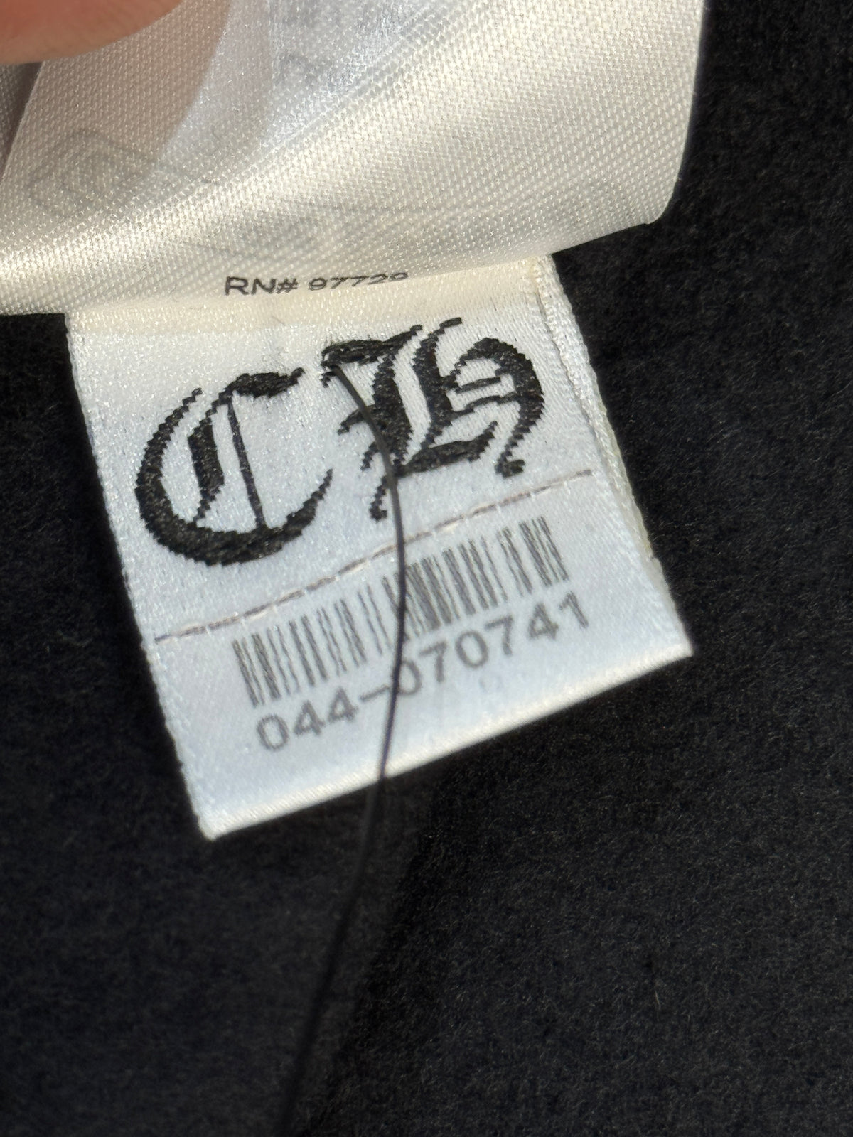 Chrome Hearts Scroll Logo Crewneck