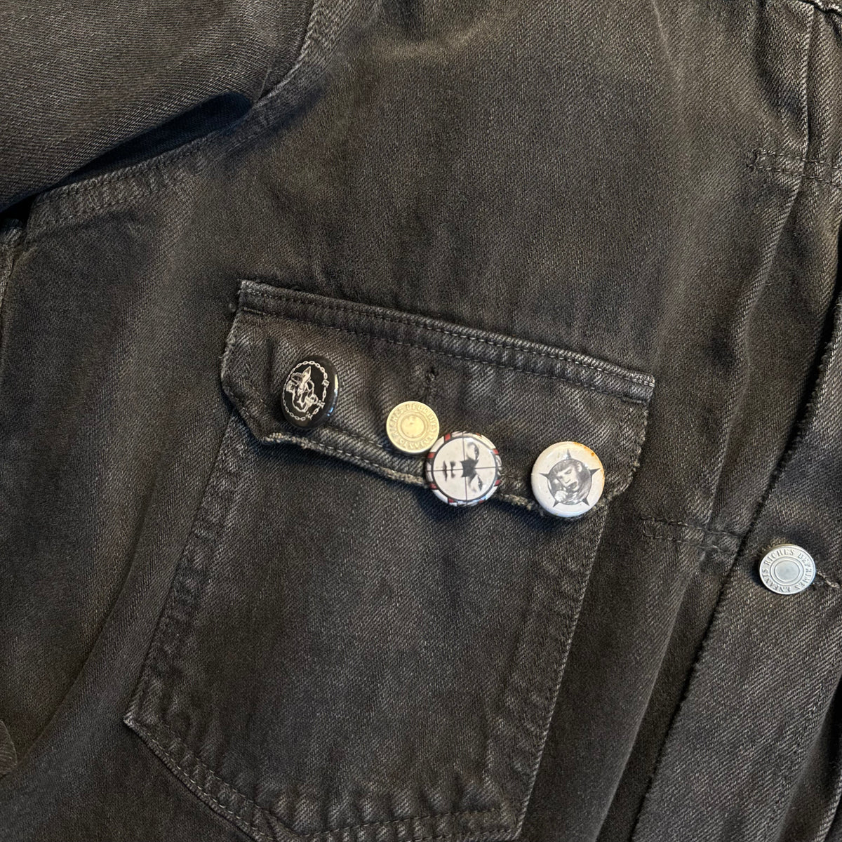 Enfants Riches Déprimés Black Type VII Pin Assemblage Denim Jacket