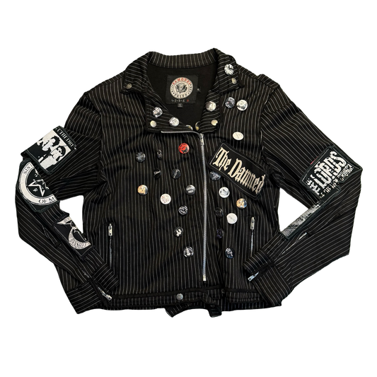Vintage Tripps NYC Patched Zip Up