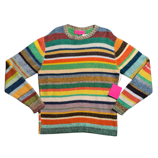 The Elder Statesman Striped Cashmere Sweater
