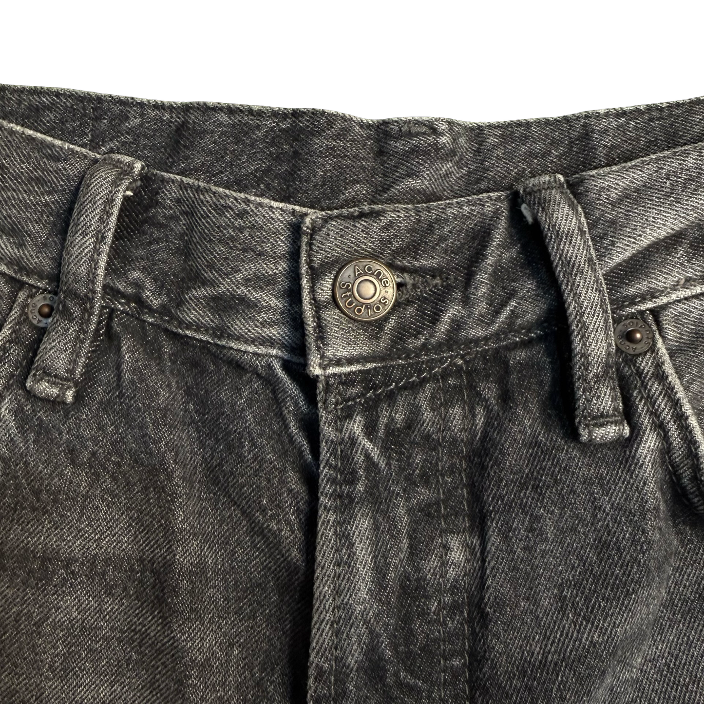 Acne Studios 1989 Ash Black Jeans