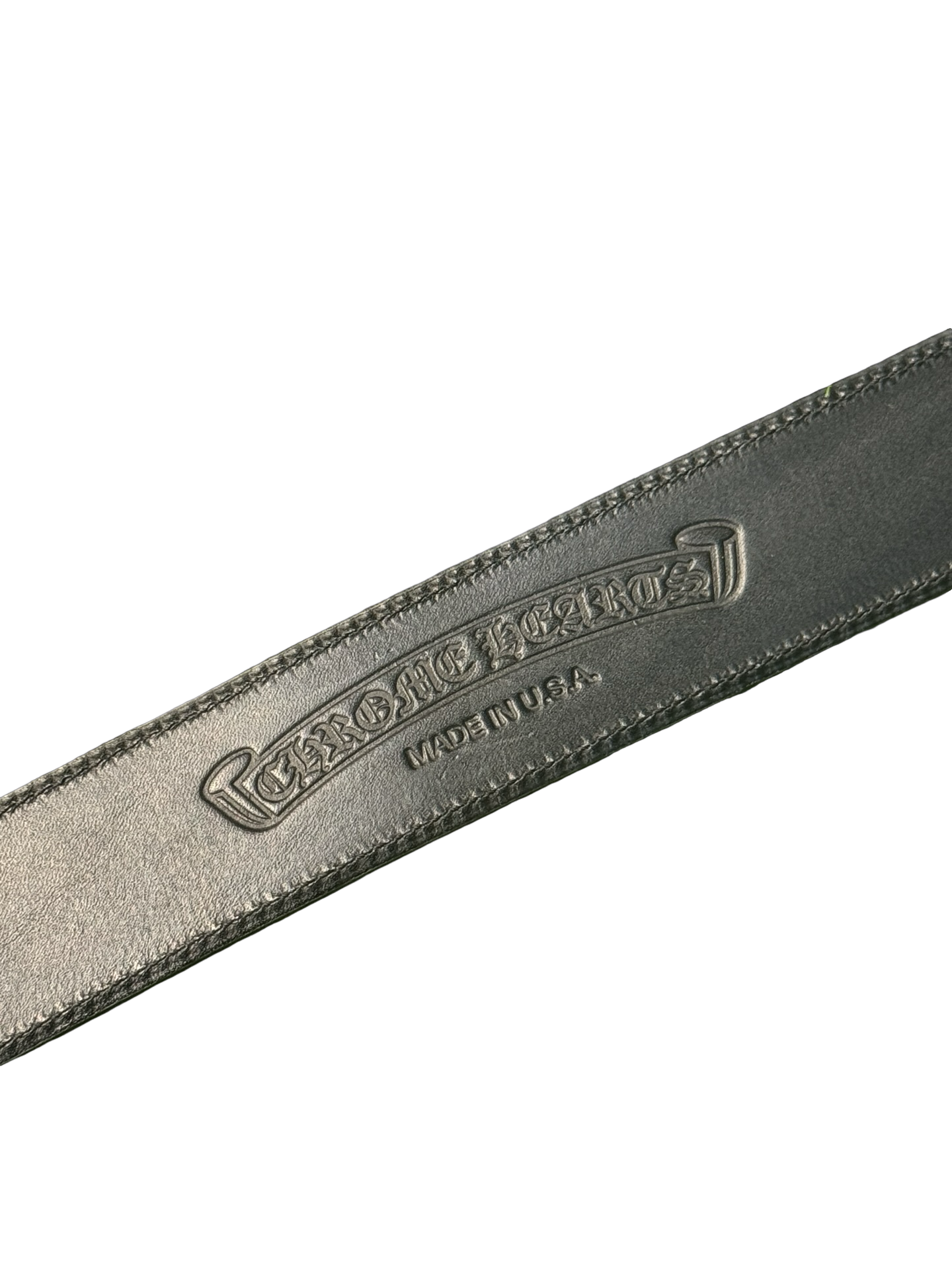 Chrome Hearts Leather Belt Strap
